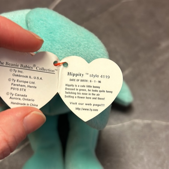 Ty Hippity beanie baby - Picture 2 of 2